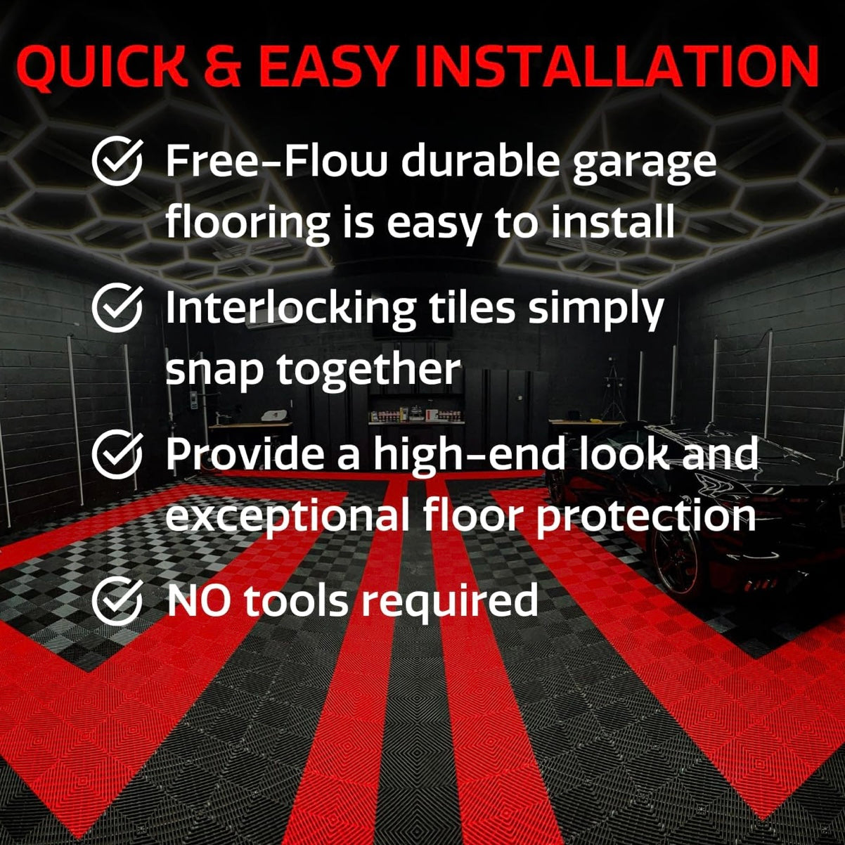 FLOORING MATS - GREEN