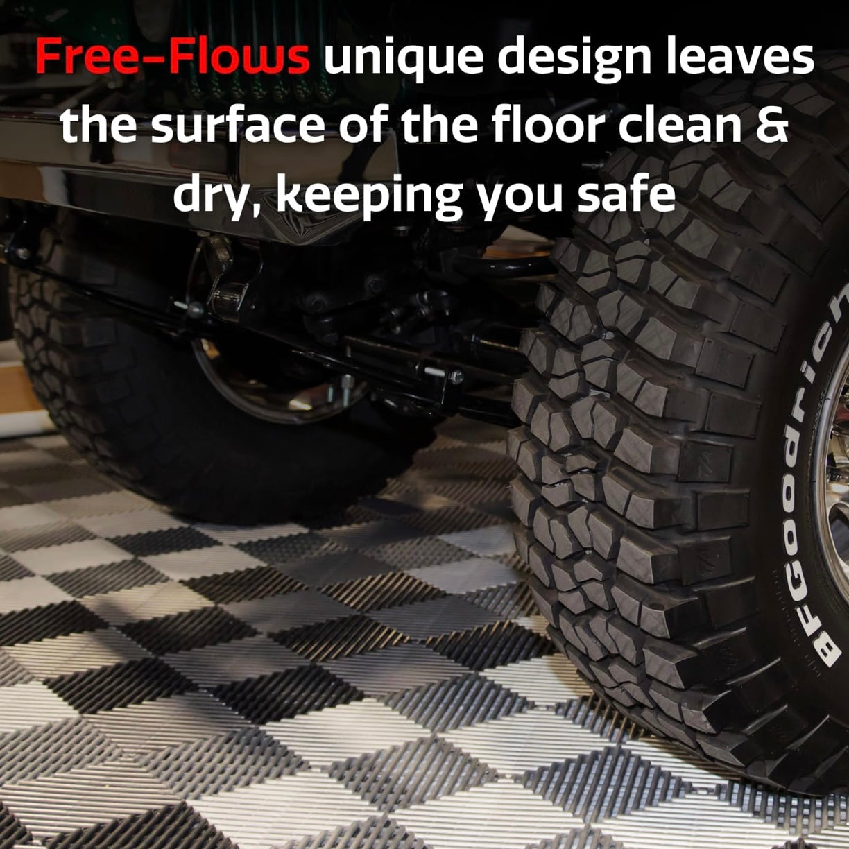 FLOORING MATS - GREEN